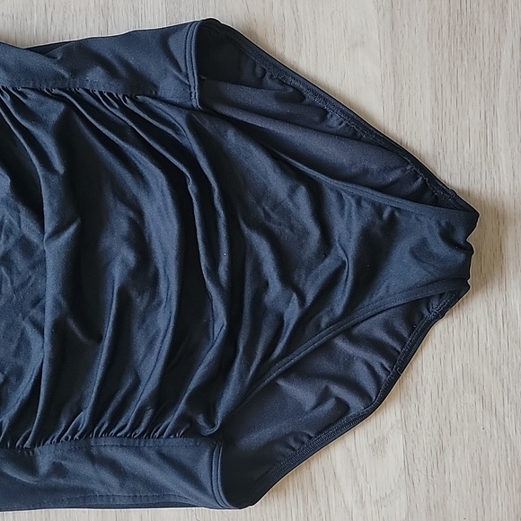 Seafolly Twist One Piece Swimsuit, sz 12/Lrg - Picture 4 of 14